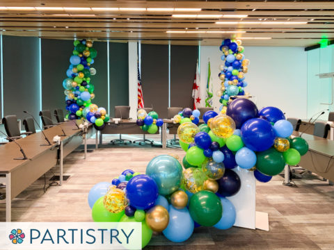 Washington DC corporate event balloon decorations