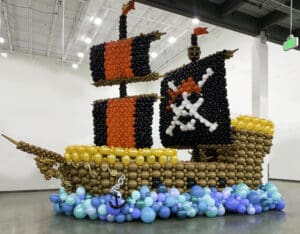 Balloon sculpture by Partistry Balloons