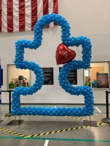 Balloon sculpture by Partistry Balloons