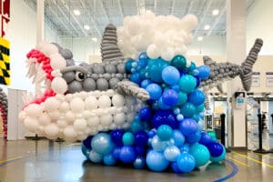 Balloon sculpture by Partistry Balloons
