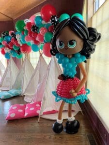 Balloon sculpture by Partistry Balloons