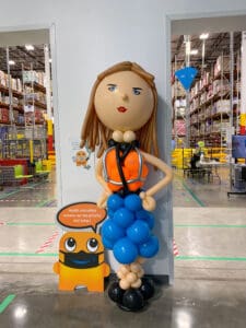 Balloon sculpture by Partistry Balloons