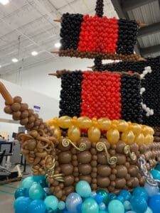 Balloon sculpture by Partistry Balloons