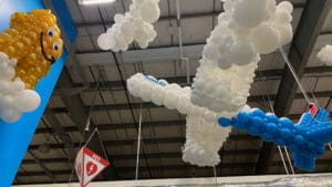 Balloon sculpture by Partistry Balloons