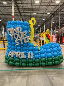 Balloon sculpture by Partistry Balloons