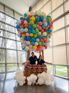 Balloon sculpture by Partistry Balloons