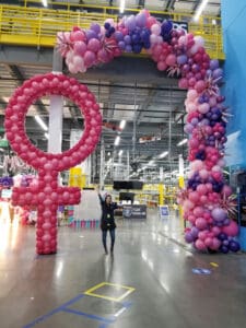 Balloon sculpture by Partistry Balloons
