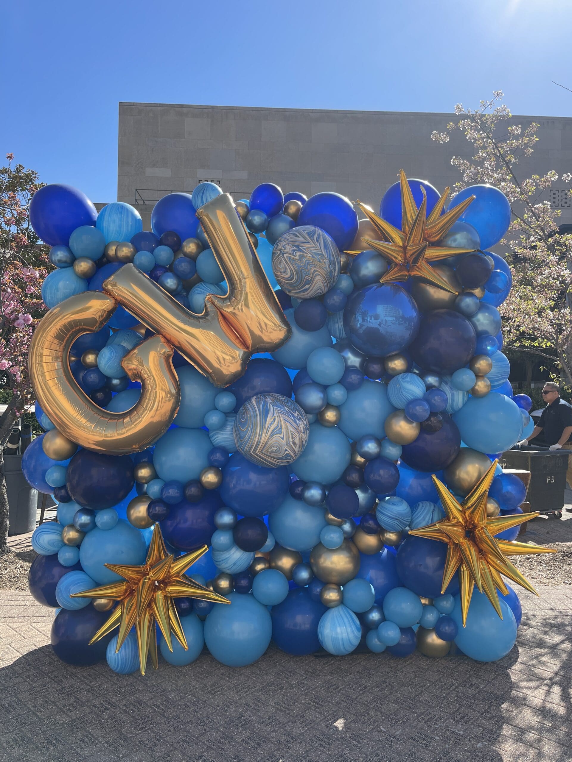organic balloon wall