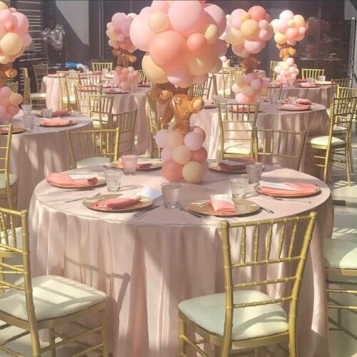 Balloon centerpiece by Partistry Balloons