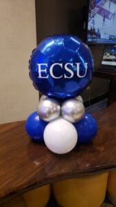 Balloon centerpiece by Partistry Balloons