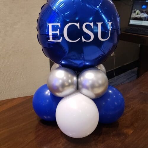 Balloon centerpiece by Partistry Balloons