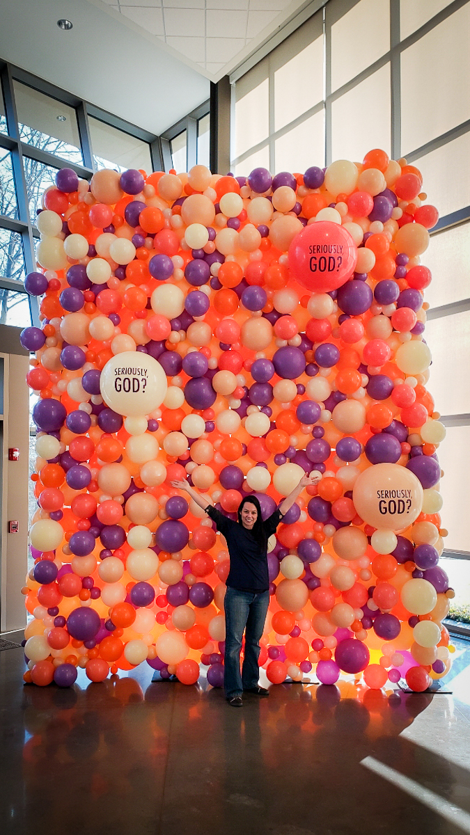 balloon wall for corporate events in Washington, DC