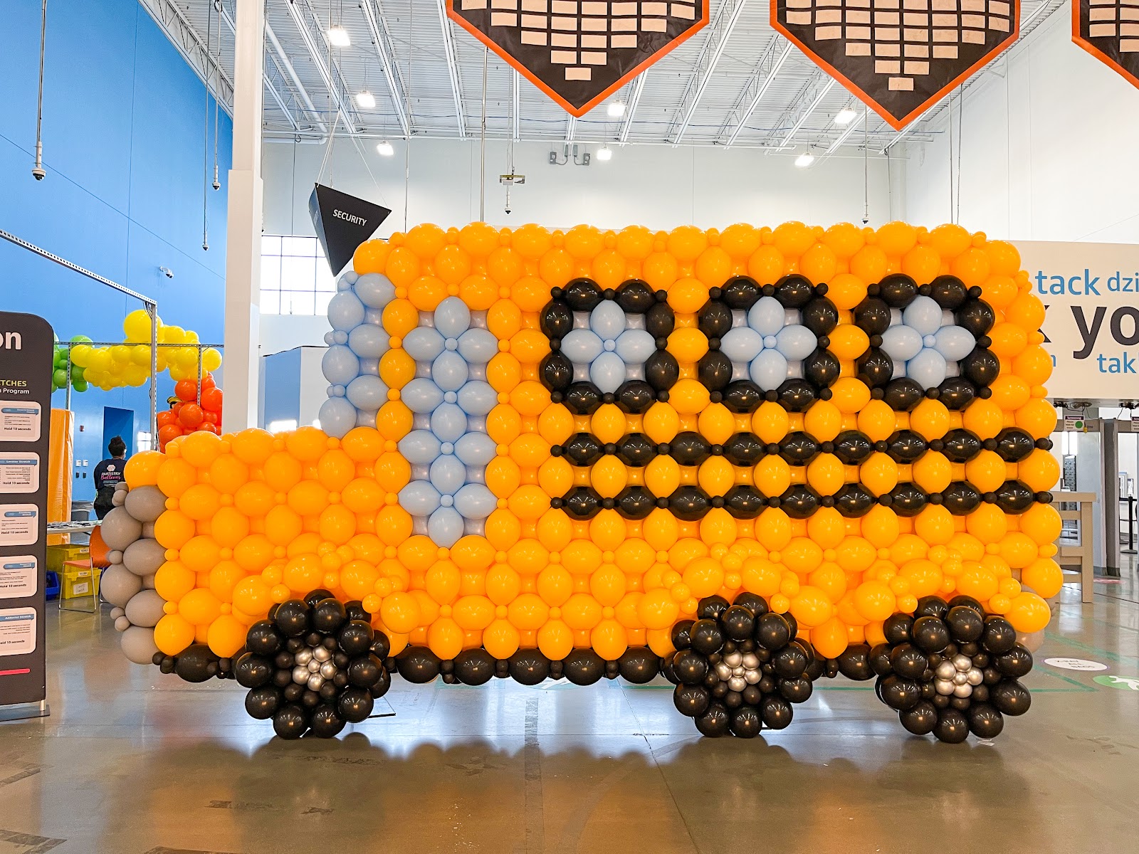 Custom balloon wall by Partistry Balloons