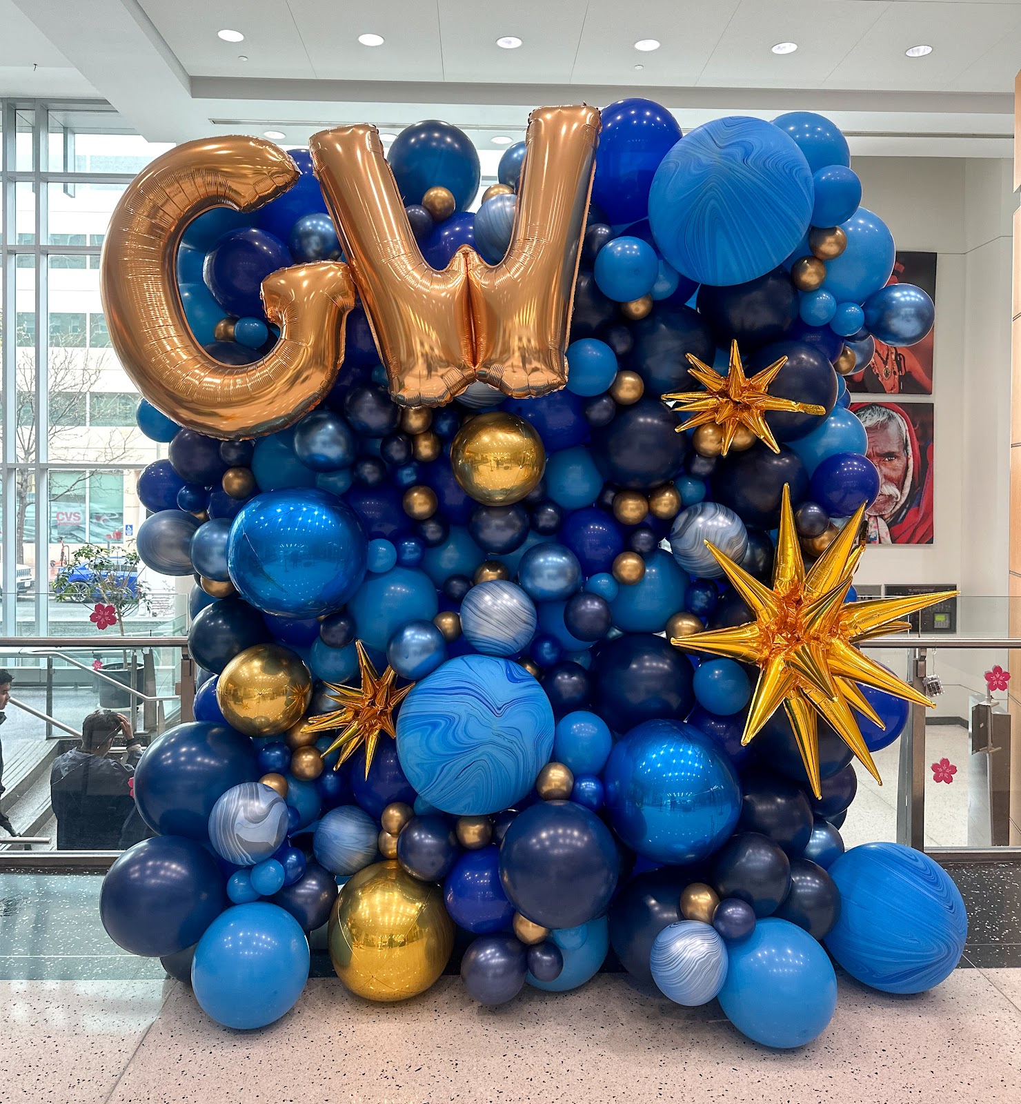 Custom balloon wall by Partistry Balloons