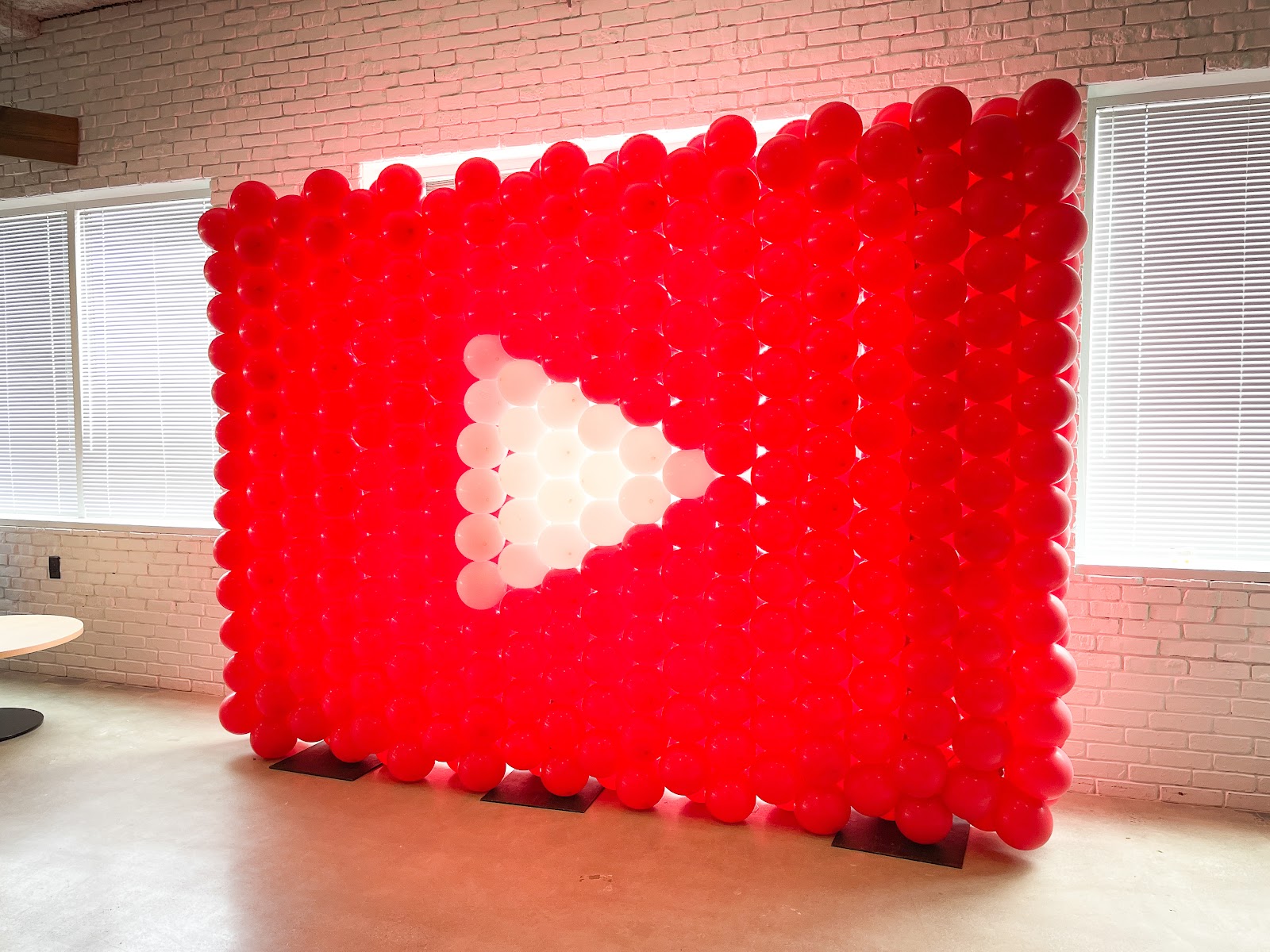 Custom balloon wall by Partistry Balloons